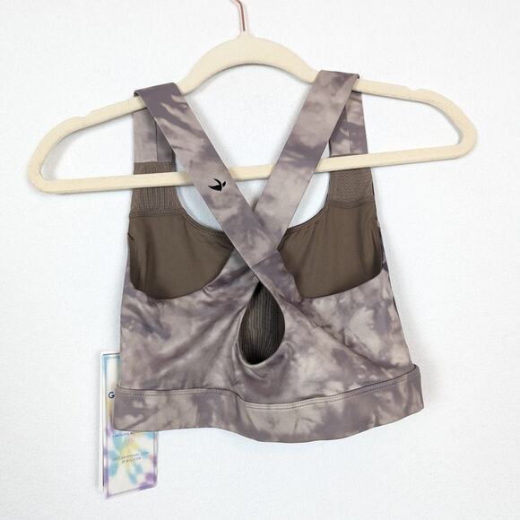 Glyder Mocha Oatmeal Milk Tie Dye Full Force Bra Size S - Picture 4 of 8